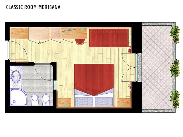 <p><strong>Classic room Merisiana</strong></p> 3